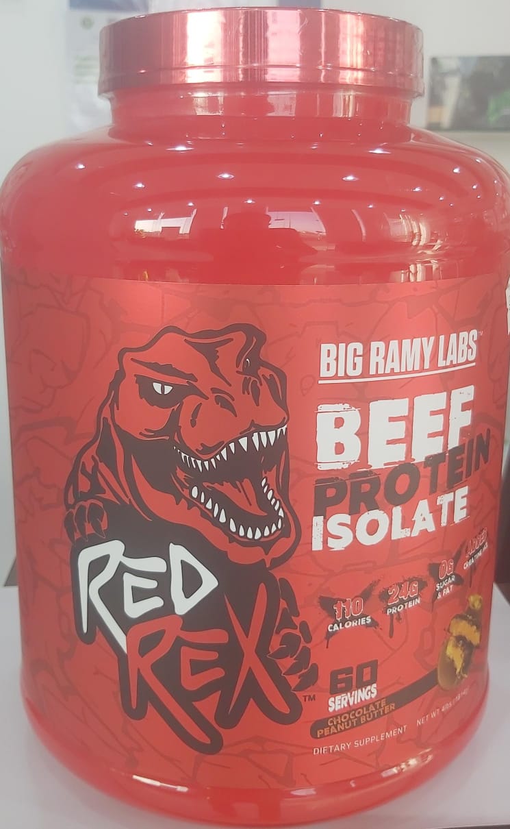 بروتين البيف Beef 60 حصة نكهة شوكولاته زبدة الفول السوداني 4 باوند 
